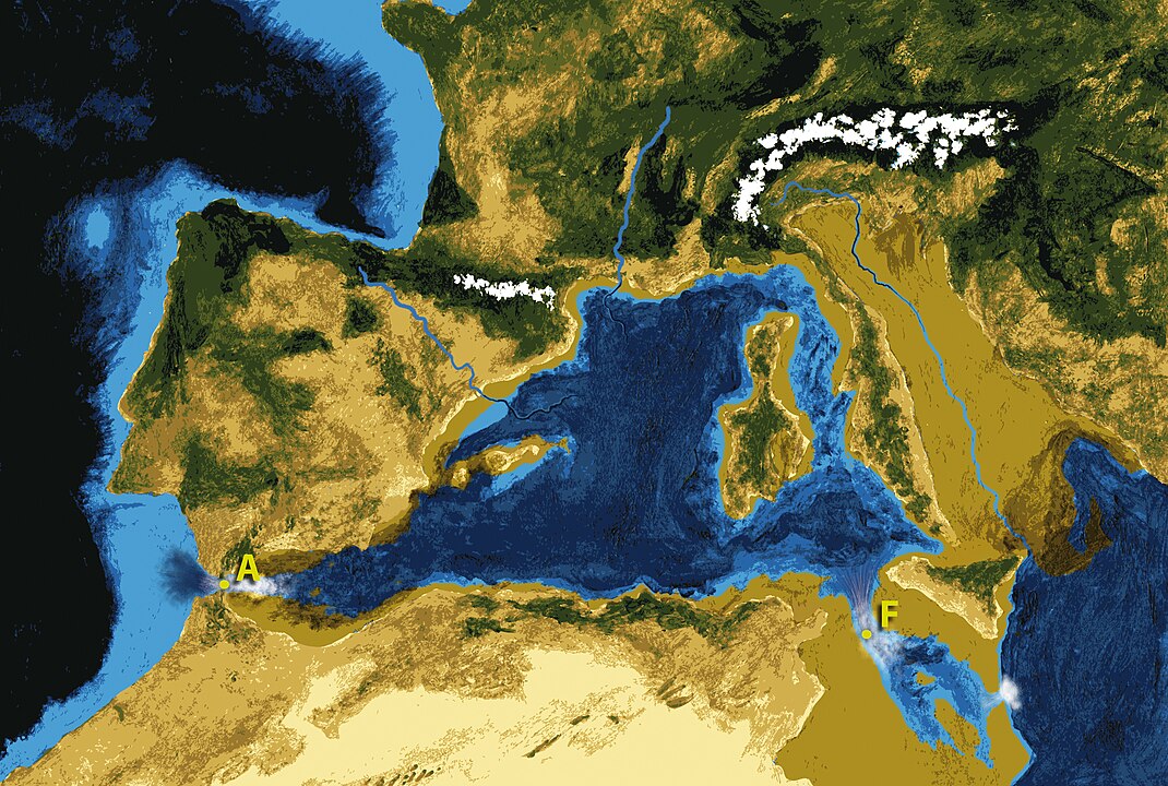 马耳他500万年地中海洪水