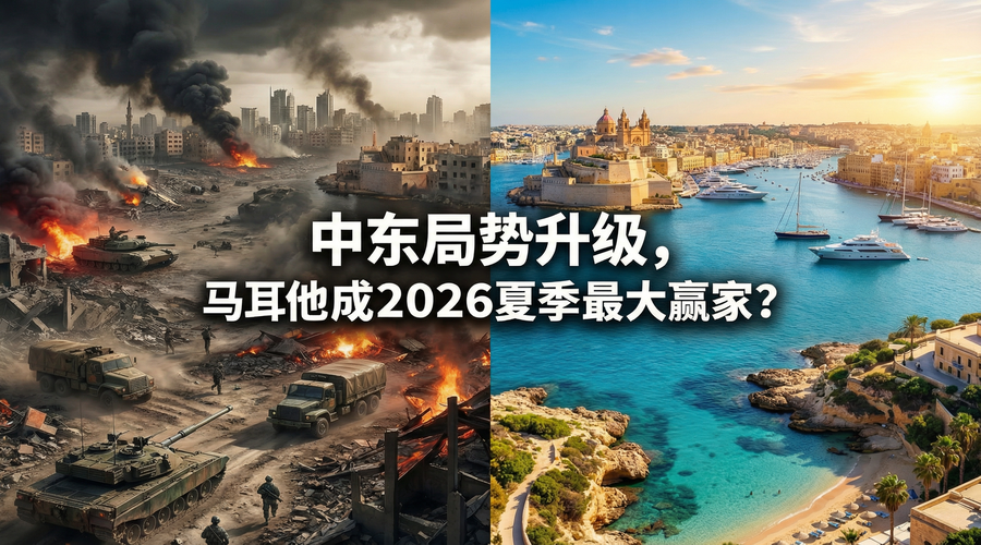 【形势预测】中东局势升级，马耳他2026夏季最大赢家？